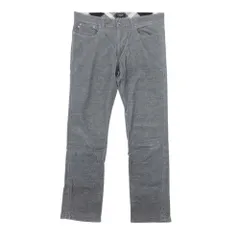 美品 BLACK LABEL CRESTBRIDGE ブラックレーベル クレストブリッジ 起毛 ストレッチ パンツ トラウザー 85 グレー メンズ 古着 中古 USED