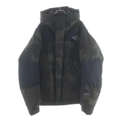 THE NORTH FACE (ザノースフェイス) カモフラ 迷彩総柄 ノベルティ バルトロライト ダウンジャケット カーキ ND91720