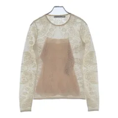 Christian Dior (クリスチャンディオール) ニットソー クロシェニット アイボリー レース 5E24561AM539のサムネイル