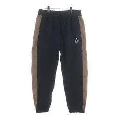 WIND AND SEA (ウィンダンシー) SWEAT TRUCK PANTS ロゴ刺繍 ナイロン トラックパンツ ブラックブラウン WDS-20A-PT-02のサムネイル