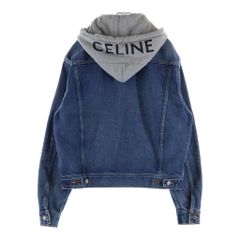 美品！CELINE デニムジャケット フード付き - メルカリ