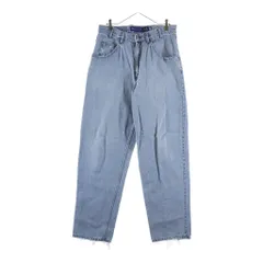 Levi's (リーバイス) 90s SILVER TAB BAGGY シルバータブ バギー デニムパンツ ジーンズ ジップフライ YKKジップ ボタン裏刻印無し ライトブルー 40561-0891