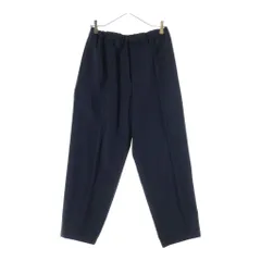 JIL SANDER (ジルサンダー) 25SS TROUSER ポリエステルギャバジン テーパード トラウザー イージーパンツ スラックスパンツ ネイビー J22KA0012 J70001のサムネイル