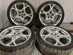 【NANKANG WS-1 225/40R18】スタッドレス【アルファロメオ ジュリエッタ 純正ホイール 18インチ 7.5J5HPCD110+41】22年製 バリ溝　(KTK712)のサムネイル