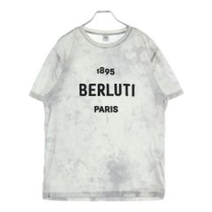 Berluti 1895 PARIS ロゴ Tシャツ ライトブルー - メルカリ