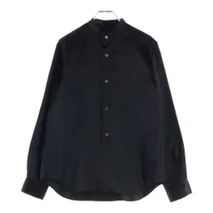 COMME des GARCONS (コムデギャルソン) 16AW カットオフ スタンド カラー アセテート長袖シャツ ブラック GR-B010 AD2016のサムネイル