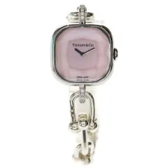 TIFFANY & Co. (ティファニー) ハードウェアウォッチ ピンク文字盤 ダイヤラグ Ag925QZ クォーツ 274849814のサムネイル