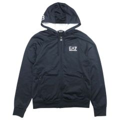美品！EA7 フード付きジャケットとショートパンツセット ブラック