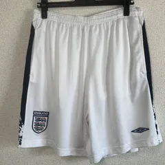 UMBRO イングランド代表 ゲームショーツ サッカーショーツ ハーフパンツ ロゴ ホワイト L相当のサムネイル