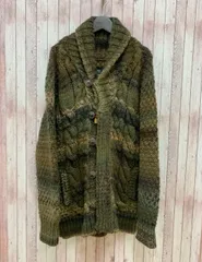 スコッチ＆ソーダ SCOTCH ＆ SODA ニット カーディガン 長袖 M グリーン系 MR307のサムネイル