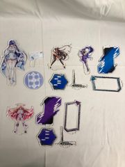 [대마 닌 RPG] 미즈키 유키카제 & 코가 아스카 & 아키야마 린코 아크릴스탠드3점 세트