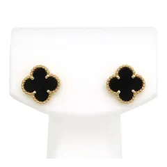 ヴァンクリーフ＆アーペル スウィート アルハンブラ ピアス VCARA44900 Au750 (K18YG) レディース Van Cleef & Arpels【中古】 【ジュエリー】