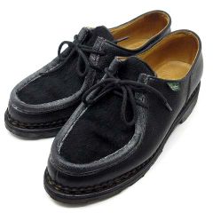 未使用】パラブーツMichael ポニーファーコンビsize4 - メルカリ