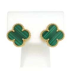 ヴァンクリーフ＆アーペル ヴィンテージ アルハンブラ ピアス VCARO3QL00 Au750 (K18YG) レディース Van Cleef & Arpels【中古】 【ジュエリー】