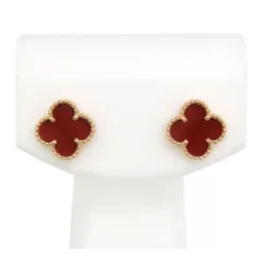 ヴァンクリーフ＆アーペル スウィート アルハンブラ ピアス VCARN6BO00 Au750 (K18PG) レディース Van Cleef & Arpels【中古】 【ジュエリー】