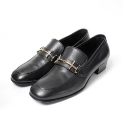 SAINT LAURENT PARIS サンローランパリ ローファー サイズ42 1/2 ビットローファー レザー 靴 ブランド古着【中古】20260427/RA9288のサムネイル