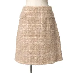 Christian Dior クリスチャンディオール 2011HIVER ミニスカート サイズ- ツイード チェック柄 イタリア製 ブランド古着【中古】20260417/RA9056のサムネイル