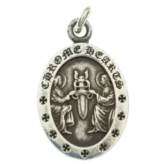CHROME HEARTS オーバルエンジェル ペンダントトップ CHROME HEARTS (クロムハーツ) ANGEL MEDAL OVAL オーバルエンジェル