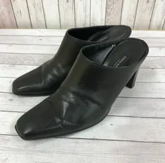 ソニアリキエル SONIA RYKIEL パンプス ハイヒール 本革 34 1/2 ブラック系 MR119  レディースのサムネイル