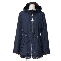■美品■MONCLER モンクレール LOTY GIUBBOTTO ナイロンジャケット サイズ4 ペプラム フーデッド カットワーク ブルゾン ブランド古着【中古】20260501/RA8921のサムネイル