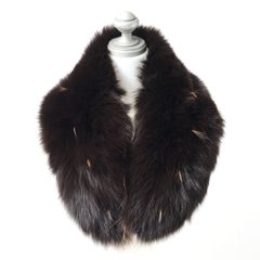 ■美品■FOX フォックス ストール フォックスファー マフラー ティペット 毛皮 ブランド古着【中古】20260325/RA8759 □美品□FOXEY BOUTIQUE フォクシー ブティック ストール フォックス