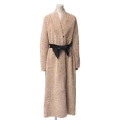 ■美品■forte forte フォルテ フォルテ コート サイズ1 ベルテッド ガウンコート ロングコート パイル生地 ブランド古着【中古】20260408/RA8790のサムネイル