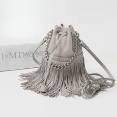 ■美品■J&M Davidson ジェイアンドエムデヴィッドソン FRINGE CARNIVAL MINI フリンジ カーニバル ミニ ショルダーバッグ フリンジ 巾着  ブランド古着【中古】20260427/RA8808