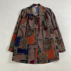 Art Jam ちちぶや 長袖シャツ 総柄 レッド系 新品 y63 - メルカリ