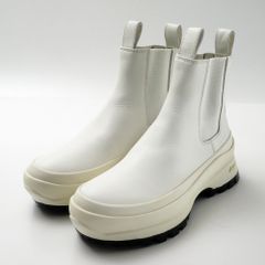 新品 未使用 ジルサンダー グリーンパデットブーツ ビブラムソール 