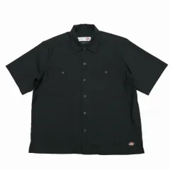■美品■SOPHNET. × Dickies ソフネット × ディッキーズ SOLOTEX TROPICAL WOOL BIG WORK SHIRT 半袖シャツ サイズS ワークシャツ ブランド古着【中古】20260330/RA8586のサムネイル