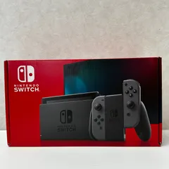 Nintendo Switch Joy-Con(L)/(R) グレー  バッテリー強化型 ※商品説明必読※ ジャンク品 smghsw095947