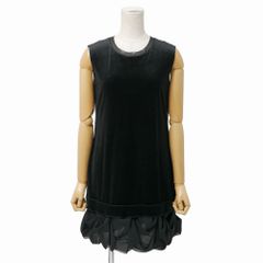 美品 FOXEY NEW YORK ノースリーブワンピース 38 - メルカリ