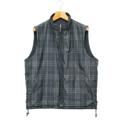 BURBERRY GOLF バーバリー ゴルフ ベスト サイズL チェック リバーシブル 中綿 ジップアップ ブランド古着【中古】20260219/RA7961のサムネイル