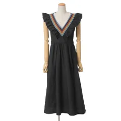 A.P.C. アーペーセー ワンピース サイズ36 フリル ノースリーブ ロングワンピース ドレス ブランド古着【中古】20260304/RA7991のサムネイル