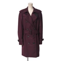 BURBERRY バーガンディ トレンチコート M - メルカリ
