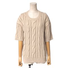 MaxMara 半袖 ケーブルニット コンビトップス - メルカリ