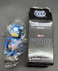 MEDICOM TOY BE@RBRICK-CHASE- THE INFINITY SAGA CAPTAIN AMERICA 100%