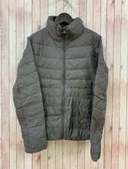 ユニクロ UNIQLO ウルトラライトダウン ジャケット ジップアップ M グレー MR427