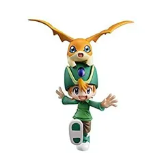 【中古】 G.E.M.シリーズ デジモンアドベンチャー 高石タケル&パタモン (再販) 約11cm PVC製 塗装済み完成品フィギュア