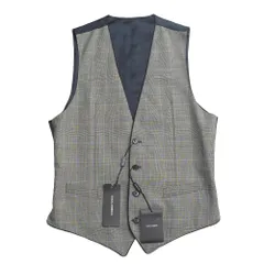 DOLCE&GABBANA ドルチェアンドガッバーナ ベスト サイズ46 チェック ジレ ブランド古着【中古】20260221/RA7898のサムネイル
