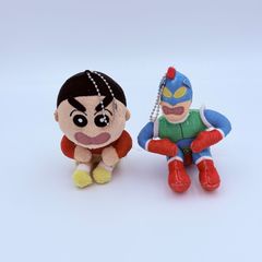 크레용 신짱 파이어! 엉덩이만 걷고 마스코트 키홀더 2종 세트