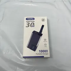 <ナ>Miady モバイルバッテリー コンセント一体型 10000mAh 30W