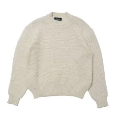 UNUSED アンユーズド 3G crewneck sweater セーター サイズ2 ガーター編み ブランド古着【中古】20260213/RA7728のサムネイル