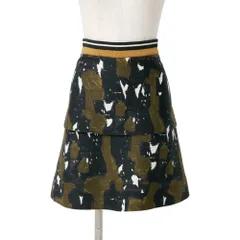 ■美品■MARNI マルニ ミニスカート サイズ38 ティアード 総柄 イタリア製 ブランド古着【中古】20260213/RA7735のサムネイル
