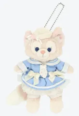 ぬいぐるみバッジ 「ダッフィー＆フレンズのファインド・ユア・ビューティフル・ブルー！」【パーク限定】人気 お土産 グッズ プレゼント (リーナベル)