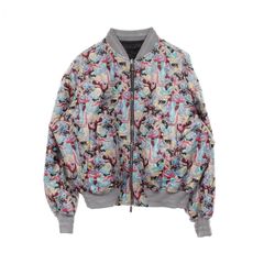 DRIES VAN NOTEN 18-19AW マーブルプリント ブルゾン - メルカリ