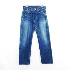 リーバイス Levi's 501 デニム ジーンズ ボトムス ストレート ボタンフライ 米国製 刻印555 セルビッチ 29 インディゴ ※EKM
