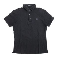 BURBERRY BLACK LABEL ポロシャツ 黒 - メルカリ
