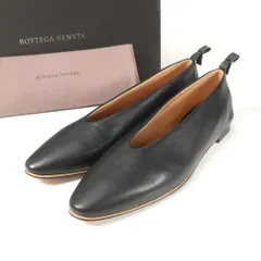 BOTTEGAVENETA ボッテガヴェネタ パンプス サイズ35 1/2 フラットシューズ ポインテッドトゥ レザー 靴 ブランド古着【中古】20260112/RA7201のサムネイル