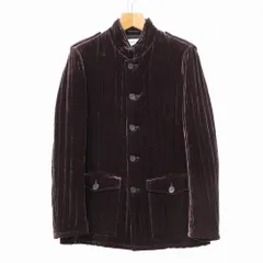 ARMANI COLLEZIONI アルマーニコレッツォーニ ジャケット サイズ48 キルティング ベロア イタリア製 ブランド古着【中古】20260115/RA7244のサムネイル